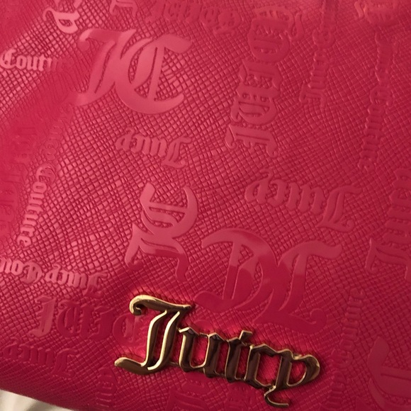 Juicy Couture Pink Flash Enchanted Hobo Bag Top Handle Woven Chunky Strap NWT main image 2